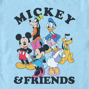 Men's Mickey & Friends Classic Crew  Adult T-Shirt