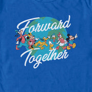 Men's Mickey & Friends Forward Together  Adult T-Shirt