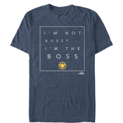 Men's Marvel Captain Marvel I'm the Boss  Adult T-Shirt