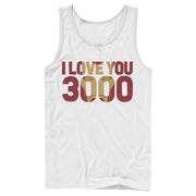 Men's Marvel Iron Man Forever Love 3000  Adult Tank Top