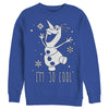 Men's Frozen Olaf So Cool  Adult Sweatshirt