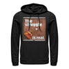 Men's Lost Gods Pizza Struggle is Real  Adult Pull Over Hoodie