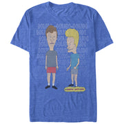 Men's Beavis and Butt-Head Laughter  Adult T-Shirt