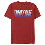 Men's NSYNC Retro Fade  Adult T-Shirt