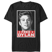 Men's American Vandal Free Dylan Poster  Adult T-Shirt