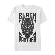 Men's Marvel Black Panther Decorative Mask  Adult T-Shirt