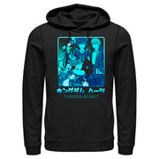 Men's Kingdom Hearts 3 Heroes In a Box  Adult Pull Over Hoodie