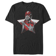 Men's Marvel Black Widow Guardian Star Portrait  Adult T-Shirt