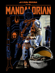 Men's Star Wars: The Mandalorian Din Djarin Schematics  Adult Sweatshirt