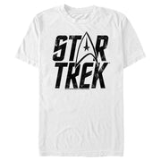 Men's Star Trek: The Original Series Distressed Logo  Adult T-Shirt