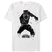 Men's Marvel Black Panther 2018 Drip Pattern  Adult T-Shirt