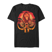 Men's Lion King Scar Elephant Graveyard  Adult T-Shirt