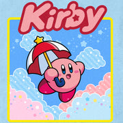 Men's Nintendo Kirby Flying Portrait  Adult T-Shirt