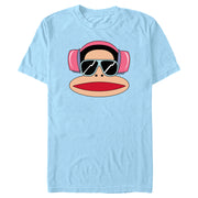 Men's Paul Frank Julius Cool Headphones  Adult T-Shirt