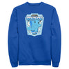 Men's Pokemon Squirtle Metallic Badge  Adult Sweatshirt