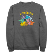 Men's Pokemon Eeveelutions  Adult Sweatshirt