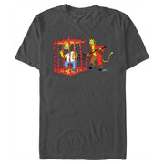 Men's The Simpsons Devil Flanders  Adult T-Shirt