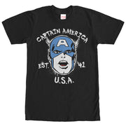 Men's Marvel Captain America Est 1941  Adult T-Shirt