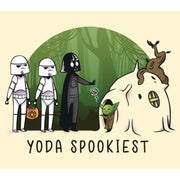 Men's Star Wars: A New Hope Halloween Yoda Spookiest  Adult T-Shirt