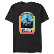 Men's Star Wars: The Mandalorian Hyperspace or Bust  Adult T-Shirt