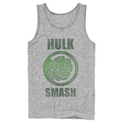 Men's Marvel Hulk Smash  Adult Tank Top