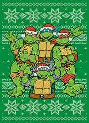 Men's Teenage Mutant Ninja Turtles Ugly Christmas Sweater  Adult T-Shirt