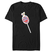 Men's Blow Pop Charms Lollipop  Adult T-Shirt