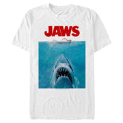 Men's Jaws Oversized Movie Poster  Adult T-Shirt