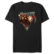 Men's Pirates of the Caribbean: Curse of the Black Pearl Jack Sparrow Swagger  Adult T-Shirt