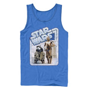 Men's Star Wars Tantive Droids  Adult Tank Top