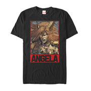 Men's Marvel Angela Fury  Adult T-Shirt