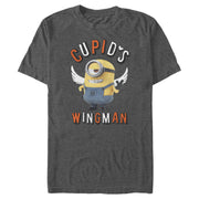 Men's Despicable Me Minions Cupid's Wingman Valentine's  Adult T-Shirt