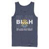 Men's Despicable Me Minion Blah Mood Today  Adult Tank Top