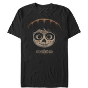 Men's Coco Miguel Skeleton Hat  Adult T-Shirt