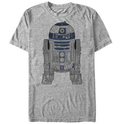 Men's Star Wars R2-D2 Henna Print  Adult T-Shirt