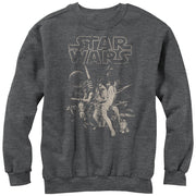 Men's Star Wars Classic Poster  Adult Sweatshirt