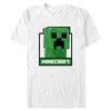 Men's Minecraft Creeper in a Box  Adult T-Shirt