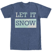 Women's CHIN UP Let it Snow  Adult Boyfriend Tee