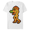 Men's Nintendo Metroid Pixelated Samus  Adult T-Shirt