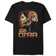 Men's Solo: A Star Wars Story Qi'ra Sunset  Adult T-Shirt