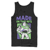 Men's Toy Story Buzz Lightyear Made in 90s  Adult Tank Top