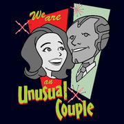 Men's Marvel WandaVision Retro Animated Unusual Couple  Adult T-Shirt