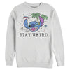 Men's Lilo & Stitch Stay Weird  Adult Sweatshirt