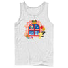 Men's Pokemon Christmas Window  Adult Tank Top