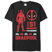 Men's Marvel Deadpool Taco 91  Adult T-Shirt