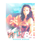 Men's Wonder Woman 1984 WW84 Collage  Adult T-Shirt