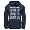 Men's Mickey & Friends The Moods of Donald Duck  Adult Pull Over Hoodie