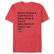 Men's Doritos Flavors Stack  Adult T-Shirt