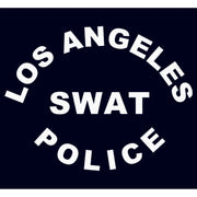 Men's LAPD Los Angeles SWAT Police in White  Adult T-Shirt