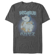 Men's Hercules Pegasus Kanji  Adult T-Shirt